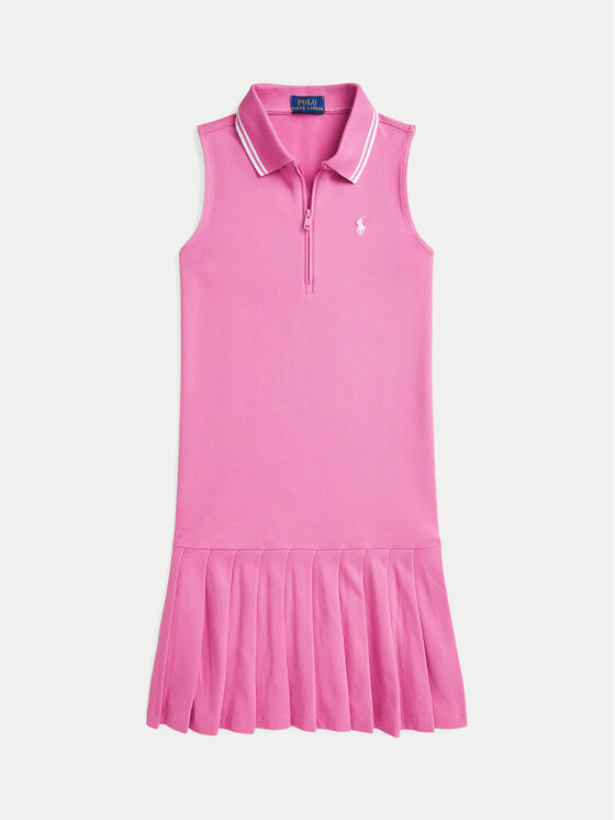 Polo Ralph Lauren Polo Ralph Lauren Vsakodnevna obleka 313965016001 Roza Slim Fit