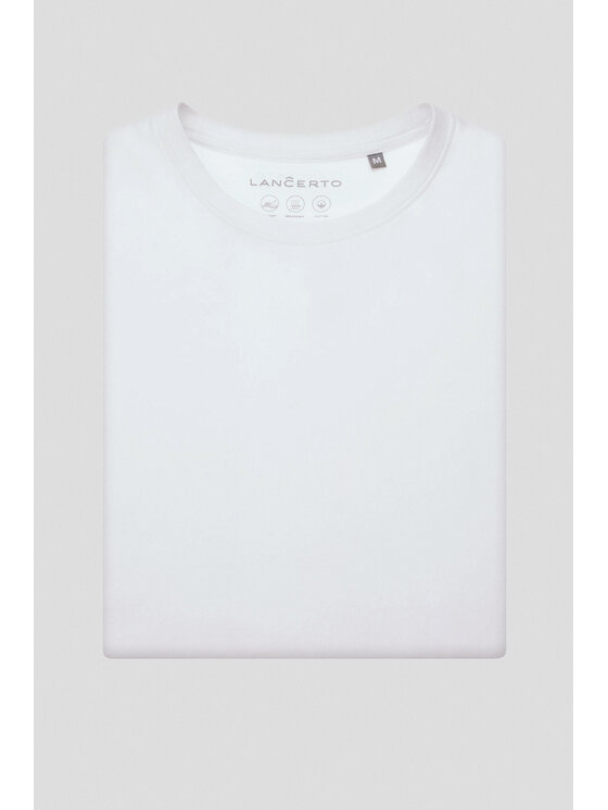 Lancerto Lancerto Komplet t-shirtów Kenneth ZESTAW0000241 Biały Regular Fit