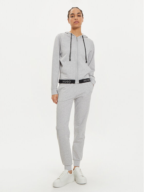 HUGO Hugo Jopa Sporty Logo 50520504 Siva Relaxed Fit