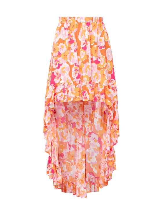 LAURELLA LAURELLA Spódnica Laurella 7UL015410 Pomarańczowy Regular Fit