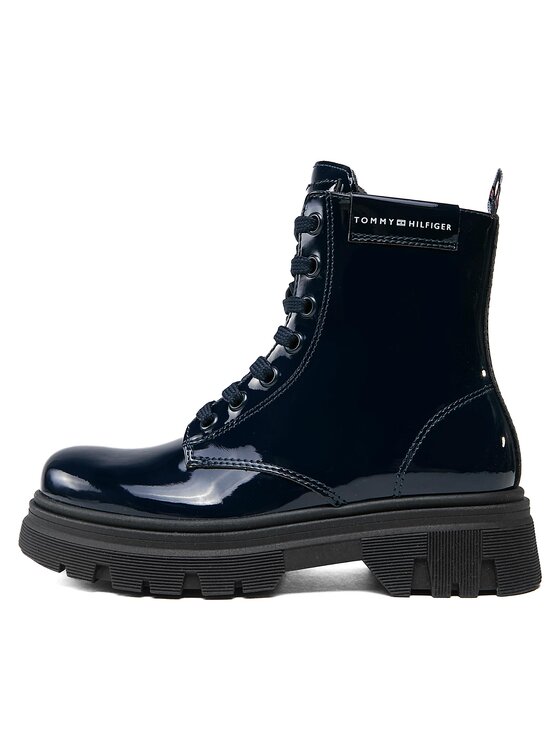 Tommy Hilfiger Tommy Hilfiger Μπότες T4A5-33040-0775 M Μπλε