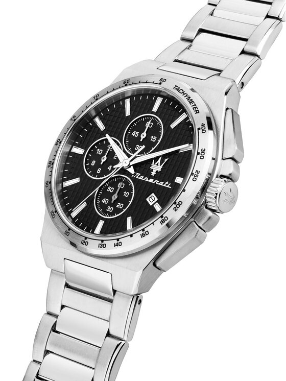 Maserati Maserati Uhr Velocita R8873653004 Silberfarben