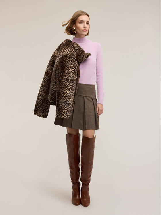 Motivi Motivi Maglione M097W003786N009 Viola Slim Fit