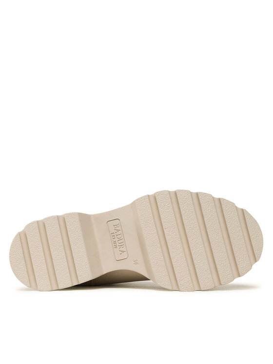 Badura Badura Kotníková obuv s elastickým prvkem 222FW67 Béžová