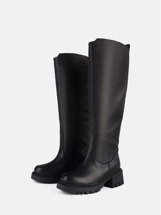 L37 L37 Kozaki DREAM BOOTS Czarny