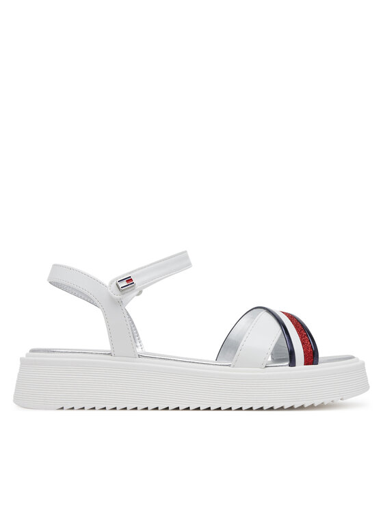 Tommy Hilfiger Tommy Hilfiger Sandaalid Sandal T4A2-33799-0273 S Valge