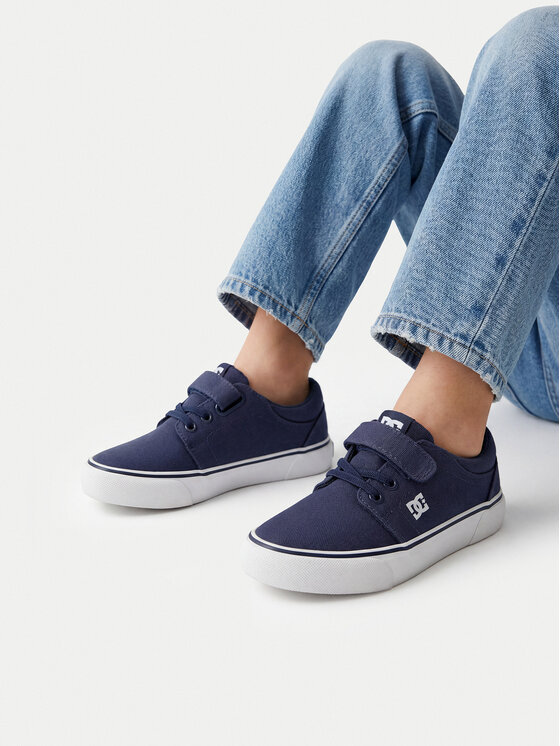 DC Shoes DC Shoes Sneakers aus Stoff CEO-LEA-BDB-DC008 Dunkelblau