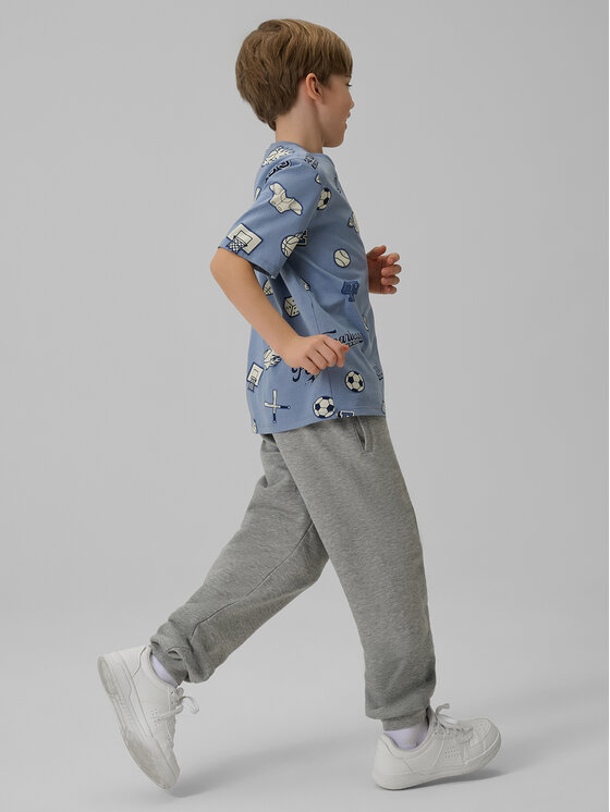 4F 4F T-Shirt CAMPUS VIBES Granatowy Regular Fit