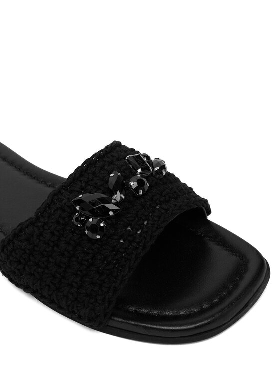 Inuikii Inuikii Natikači Woven Cali 1014.003.0041.000 Črna