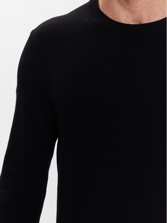 Sisley Sisley Sweater 10F2S1C78 Fekete Regular Fit