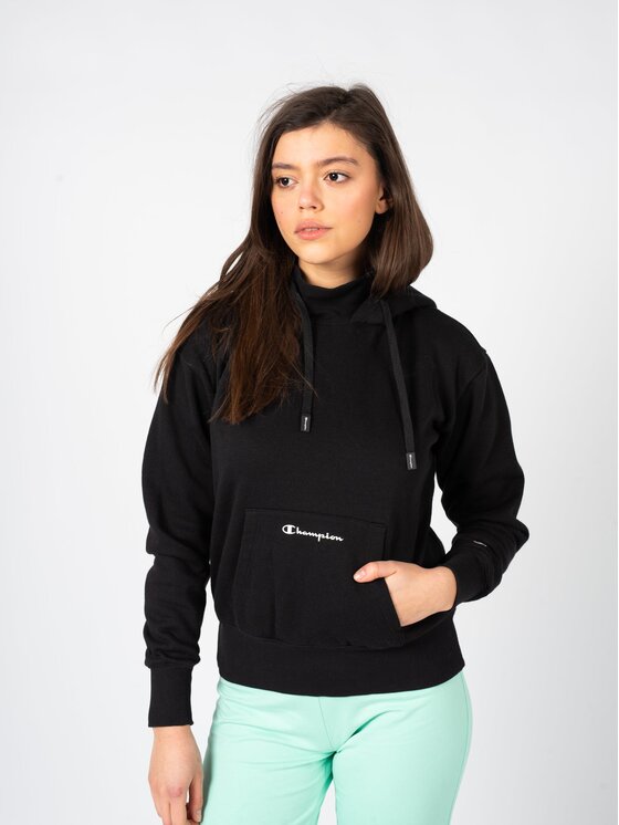 Champion Champion Μπλούζα 115396 Μαύρο Regular Fit