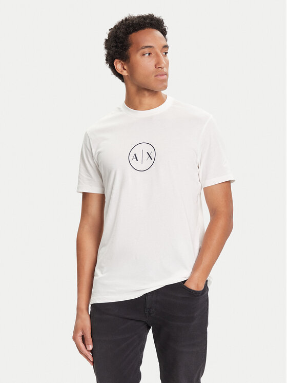 Armani Exchange Armani Exchange T-Shirt XM001853 AF10356 U0009 Biały Regular Fit