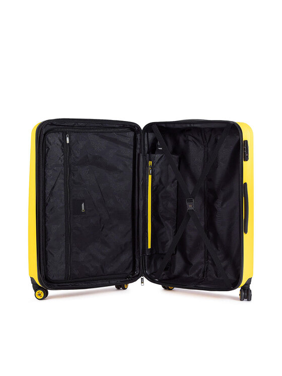 National Geographic National Geographic Walizka duża Aerodrome N137HA.71.68 Żółty