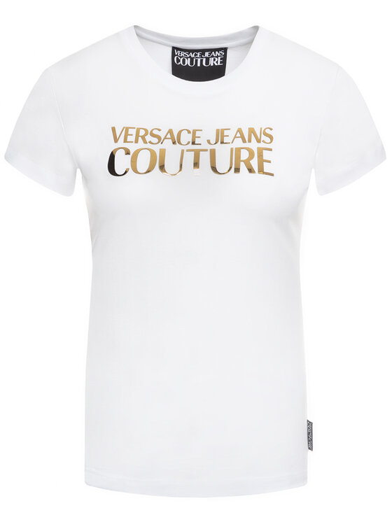 Versace Jeans Couture Versace Jeans Couture T-shirt B2HVA7E1 Blanc Regular Fit