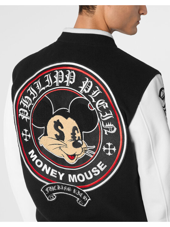 PHILIPP PLEIN PHILIPP PLEIN Kurtka bomber 23631 Czarny Regular Fit