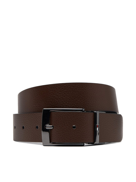 Tommy Hilfiger Tommy Hilfiger Ζώνη Ανδρική Adan Reversible 3.5 AM0AM13173 Μαύρο