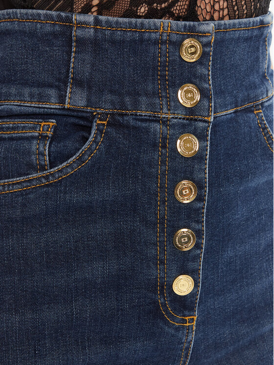 Elisabetta Franchi Elisabetta Franchi Jeans hlače P-J03D-56E2 Modra Regular Fit
