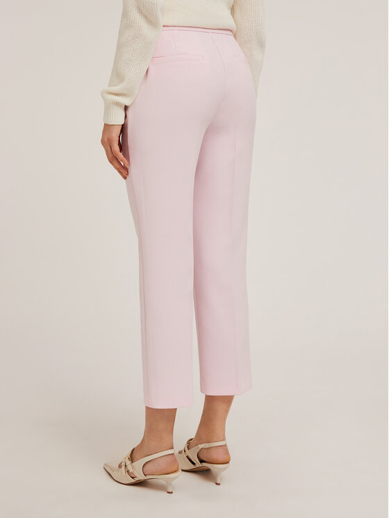 Motivi Motivi Pantaloni di tessuto P195Q003748N006 Rosa Regular Fit