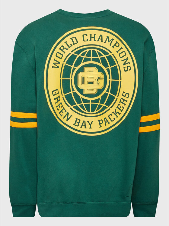 Mitchell & Ness Mitchell & Ness Felpa FCPO3400 Giallo Regular Fit