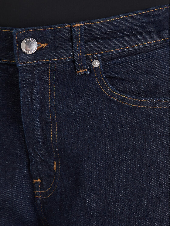 ONLY ONLY Jeansy Emily 15356761 Granatowy Mom Fit