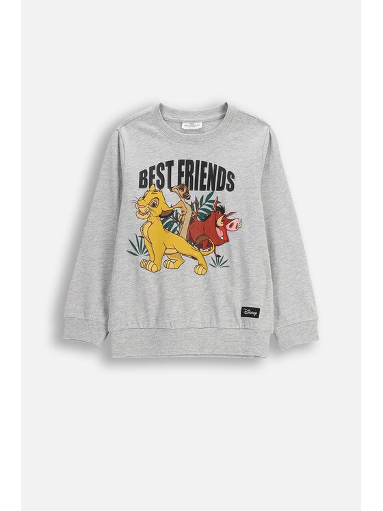 Dziecięcy T-Shirt Coccodrillo, Rozmiar 92, Szara, ZC5143107LBD-019