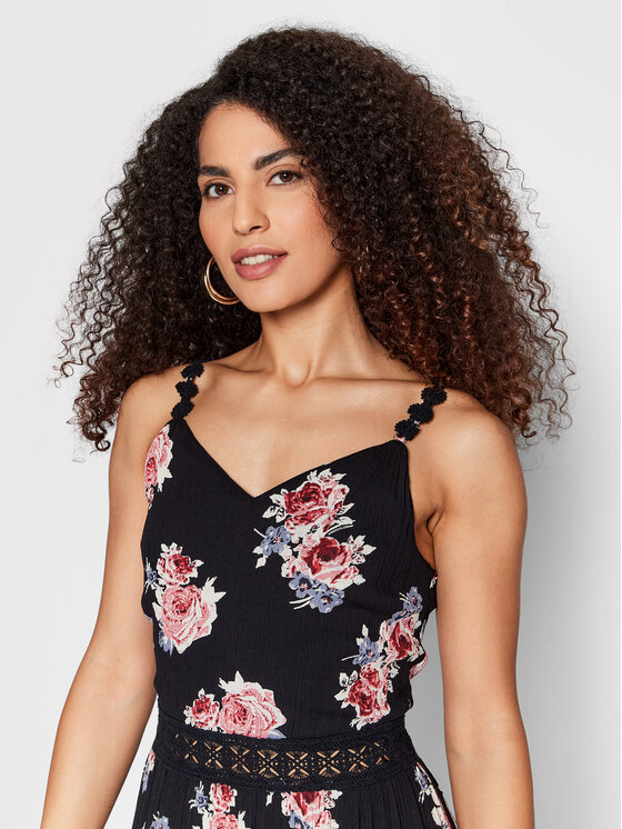 ONLY ONLY Letní šaty Karmen 15177478 Černá Regular Fit
