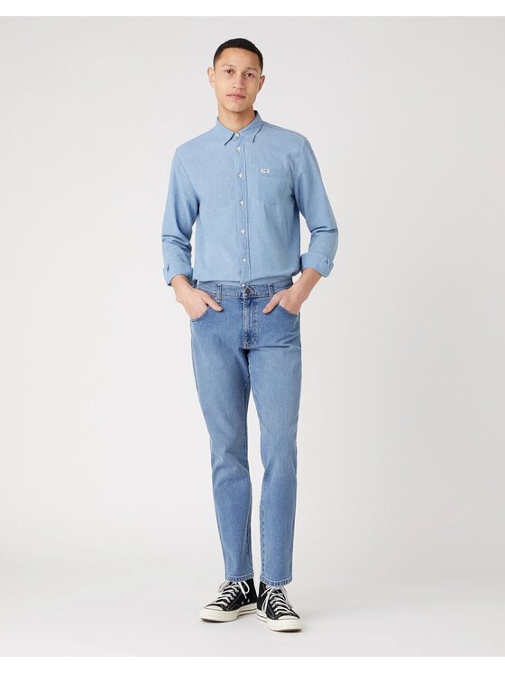 Wrangler Wrangler Jeans TEXAS TAPER Blu Slim Fit