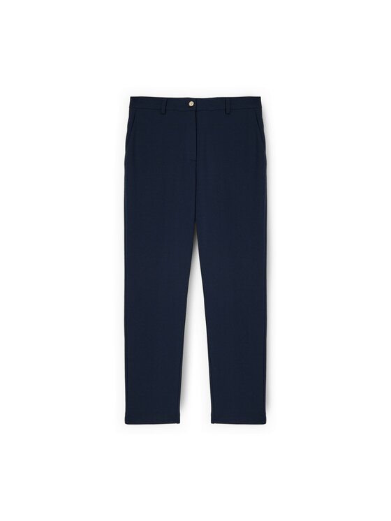 Motivi Motivi Spodnie materiałowe P189W000833N034 Niebieski Boy Fit