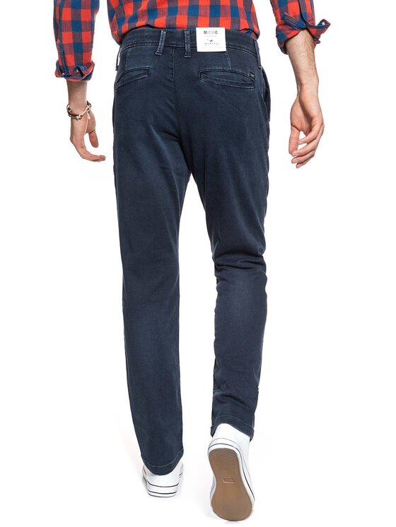 Mustang Mustang Jeansy REALX CHINO Niebieski Straight Fit