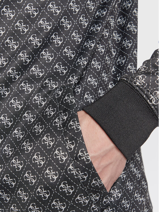 Guess Guess Світшот Korbin Z2BQ06 FL04Q Чорний Regular Fit