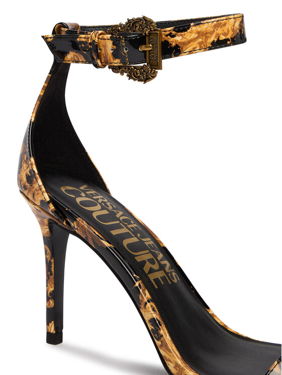 Versace Jeans Couture Versace Jeans Couture Sandály 80VA3S76 ZS366 G89 Černá