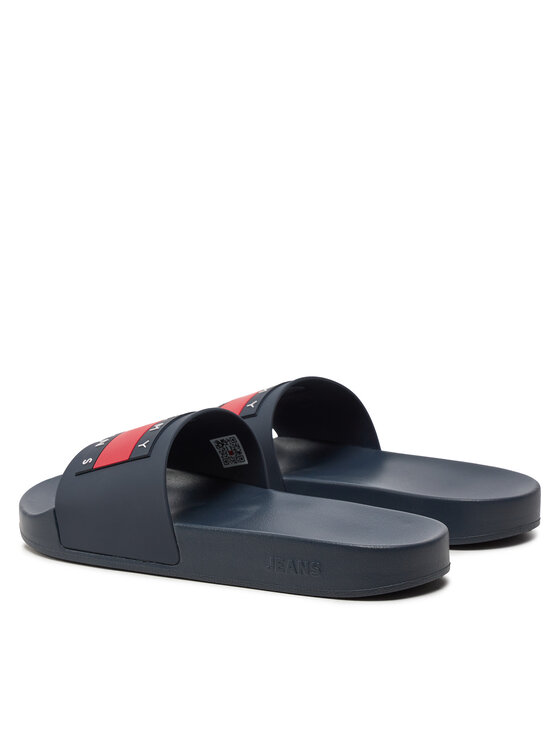 Tommy Jeans Tommy Jeans Šľapky Pool Slide Ess EM0EM01191 Tmavomodrá