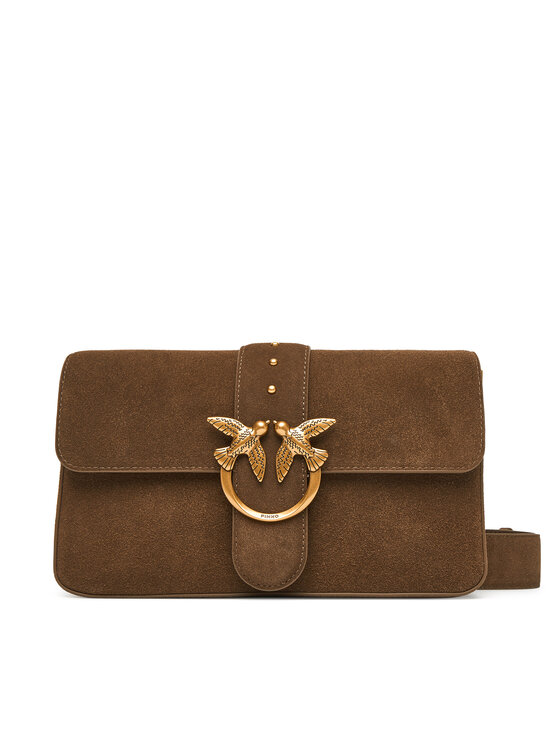 PINKO PINKO Handtasche Love One Classic Slouchy Fl PE 25 PLTT 104524 A2CC Khakifarben