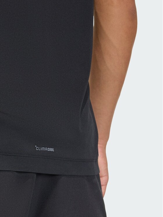 adidas adidas Tehniline särk D4T Primelift 3 Stripes KD0373 Must Slim Fit