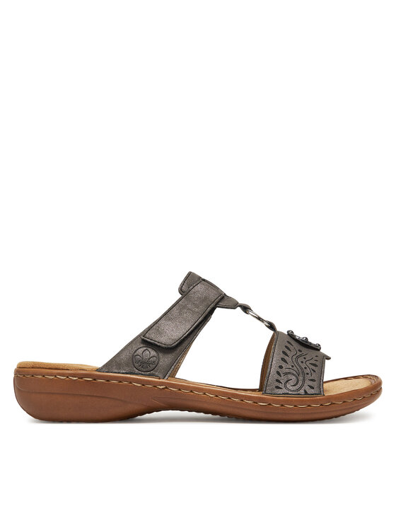 Şlapi Rieker 608K1-45 Gri