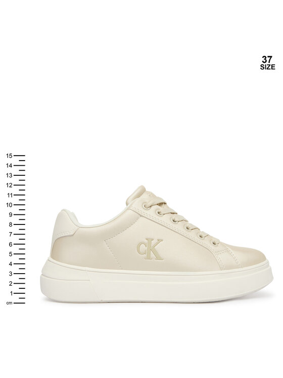 Calvin Klein Calvin Klein Сникърси Low Cut Lace Up V3A9-83220-1688 Бежов