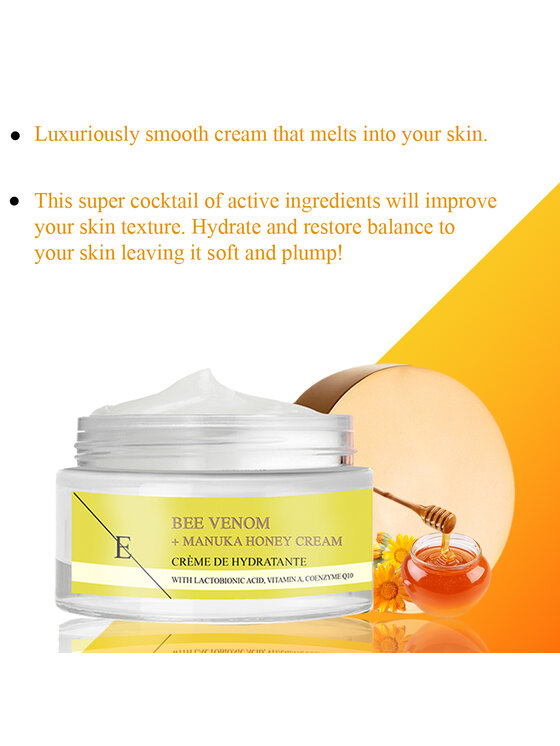 Erthskin London Erthskin London Jad Pszczeli + Krem z Miodem Manuka Krem na dzień i na noc