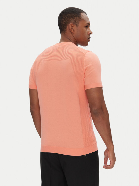BOSS BOSS Póló Momentum_Lite_T24 50520683 Piros Regular Fit