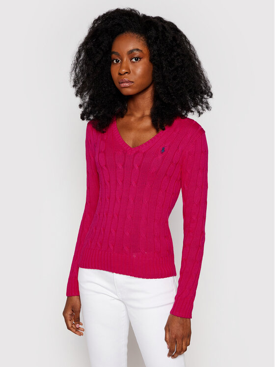 Maglione ralph lauren rosa store