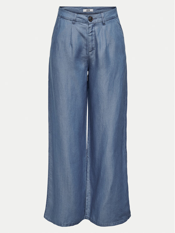 JDY JDY Hlače iz tkanine Jasper 15283508 Modra Wide Leg