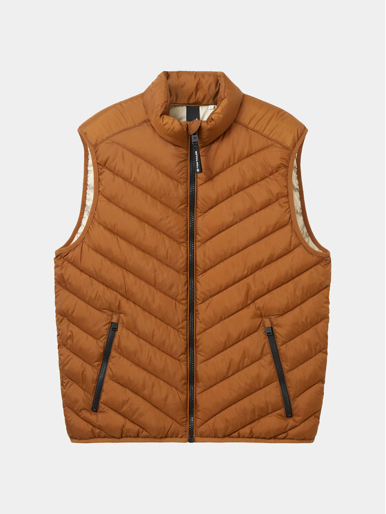 Tom Tailor Tom Tailor Gilet 1036072 Marrone Regular Fit