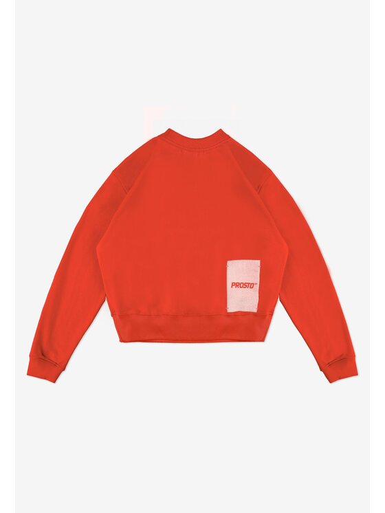PROSTO. PROSTO. Bluza Bomb Czerwony Oversize
