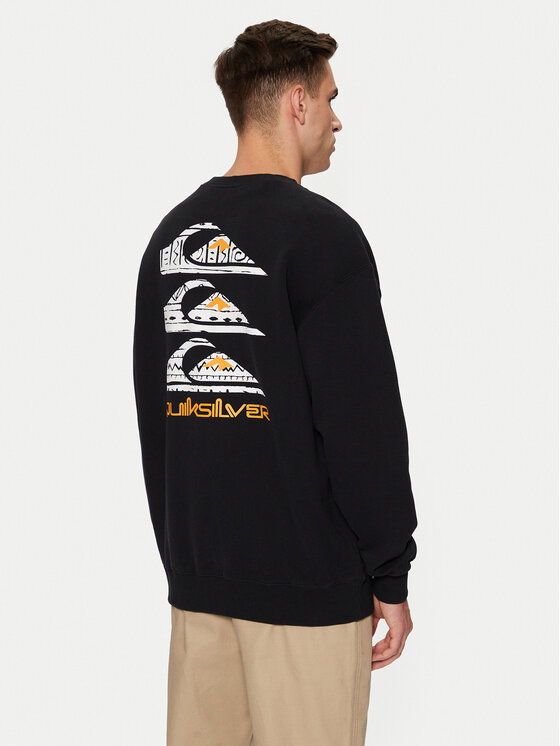 Quiksilver Quiksilver Μπλούζα Watson Lake EQYFT04976 Μαύρο Regular Fit