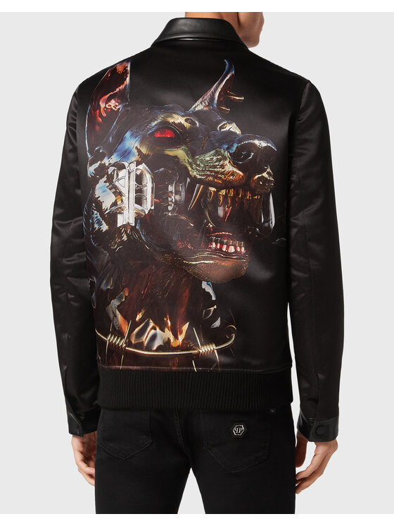 PHILIPP PLEIN PHILIPP PLEIN Bomber 4289 Nero Regular Fit