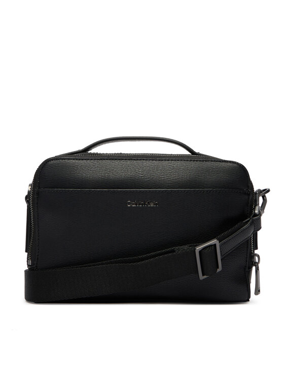 Calvin Klein Calvin Klein Torbica za okrog pasu Emblem Hw Camera Bag LV04D3291G Črna