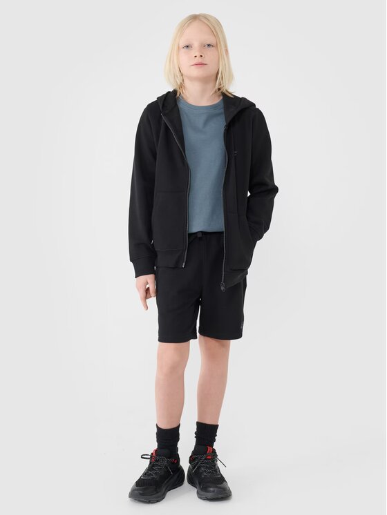 4F 4F Šortky 4FJWSS25TSHOM601-20S Čierna Regular Fit