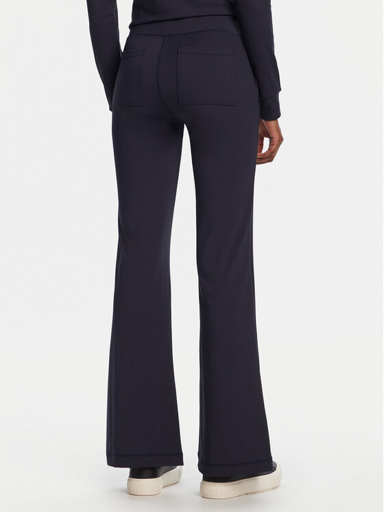 Juicy Couture Juicy Couture Jogginghose Active JCSML125403 Dunkelblau Flared Leg