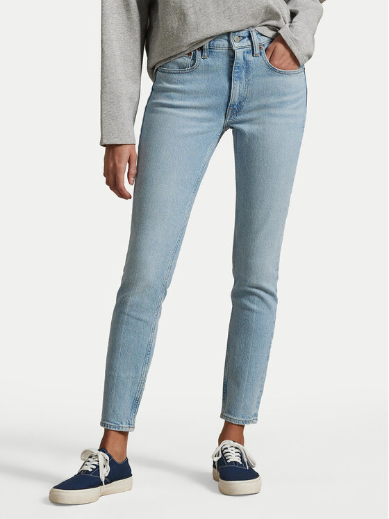 Polo Ralph Lauren Polo Ralph Lauren Jeans hlače 211969388001 Modra Slim Fit
