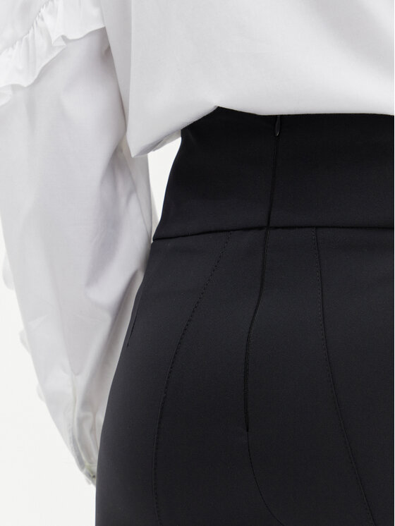 Babylon Babylon Stoffhose E00065 Schwarz Regular Fit