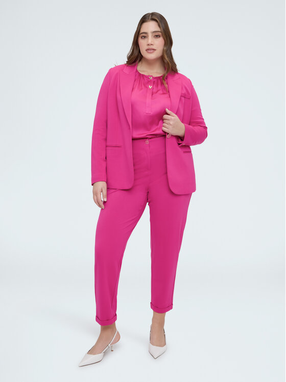 Fiorella Rubino Fiorella Rubino Giacca da abito Q535T000260N019 Rosa Regular Fit